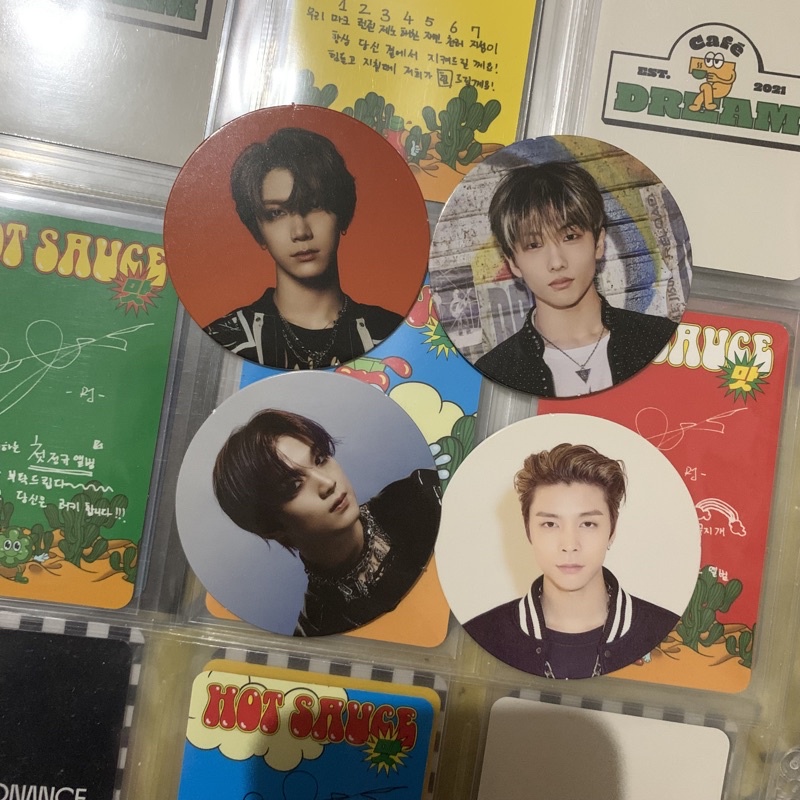 cc circle card haechan ten jisung johnny