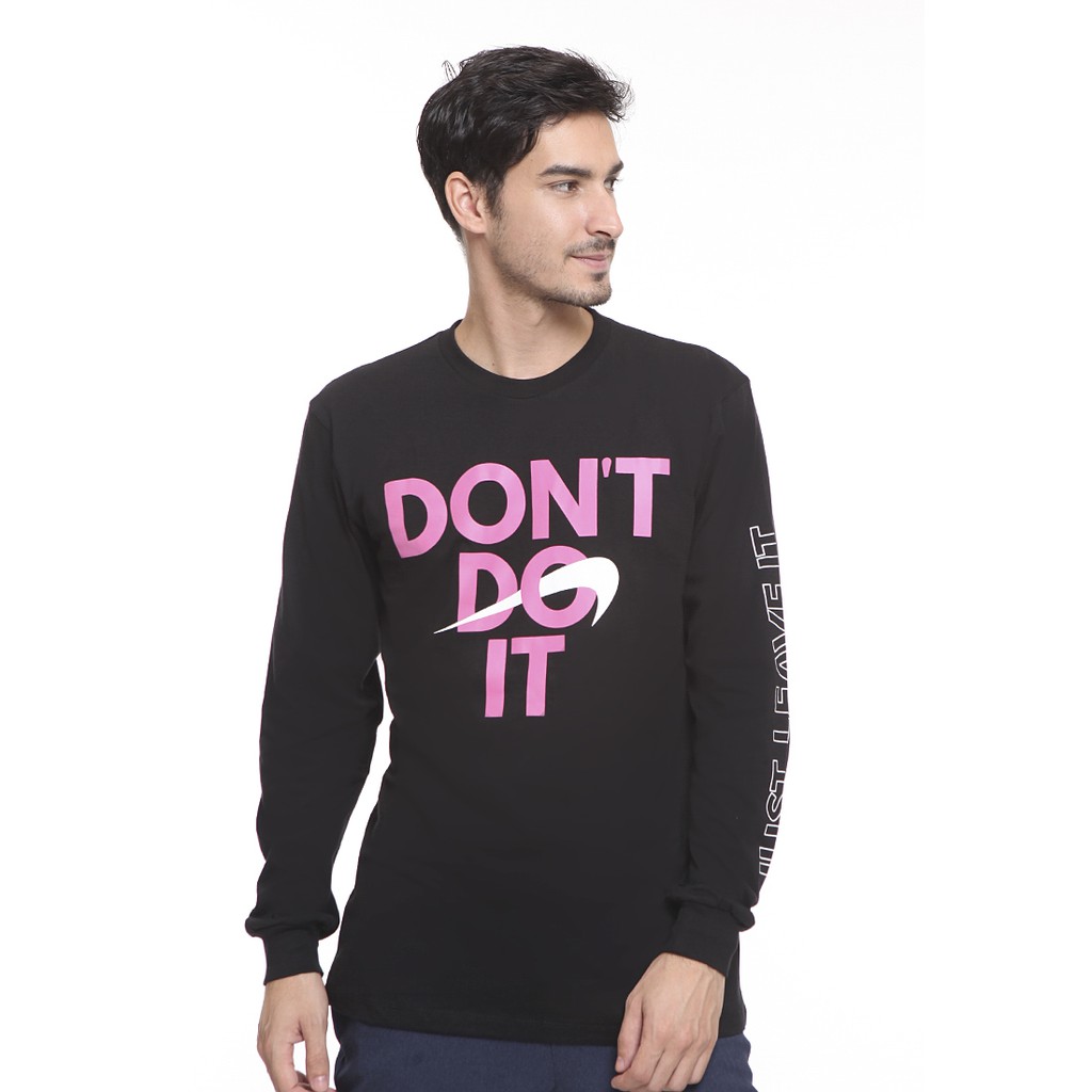 

Kaos Pria Bloopendorse Leave It Hitam - END-SD010
