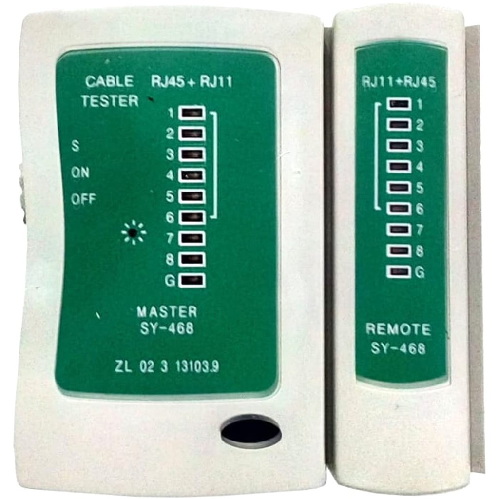 LAN Tester / RJ45 dan RJ11 Tester Tanpa Baterai