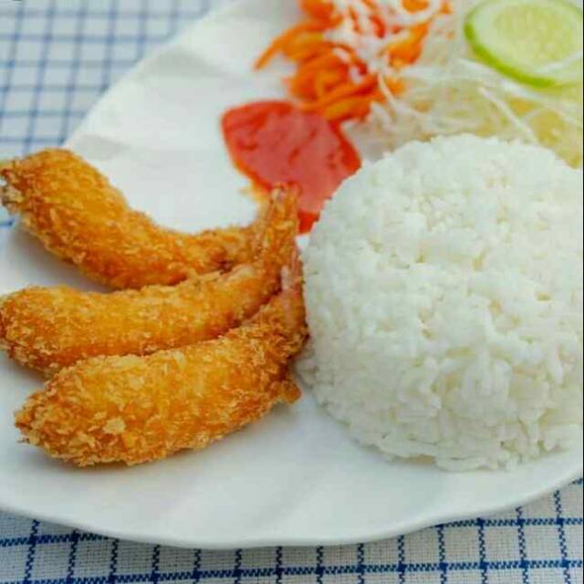 

Nasi dan ebi furai