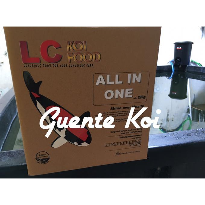 DS WELCOME Pakan Ikan Koi / Pakan Koi / LC Koi Food All In One Ukuran M (5mm)