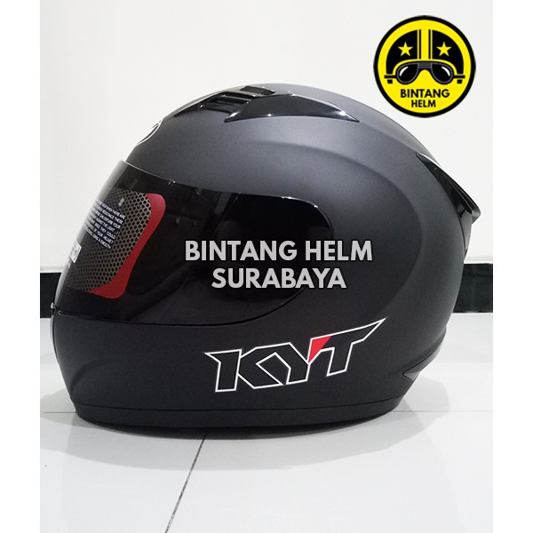 KYT R10 Solid Black Doff
