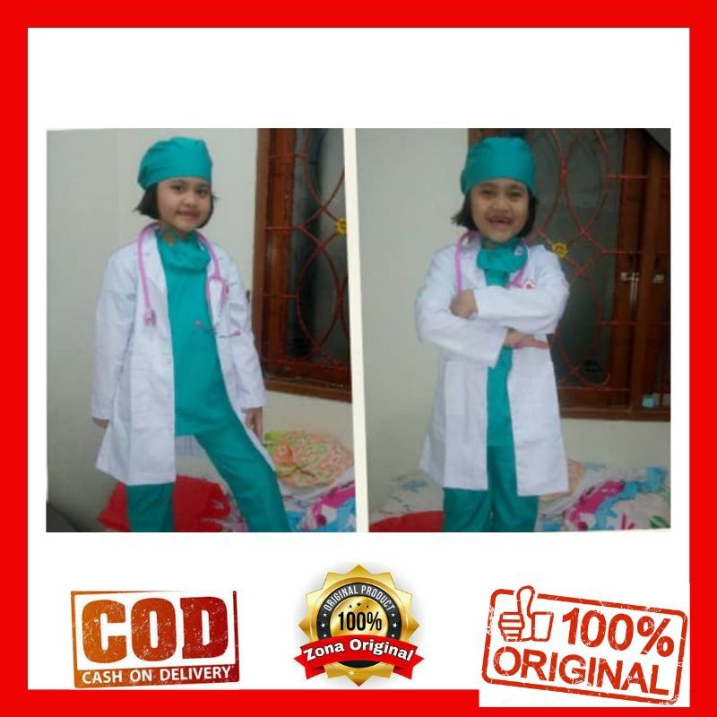 Baju Profesi Dokter Anak / Baju Dokter
