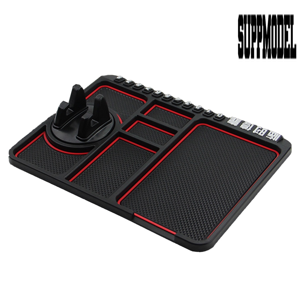 Holder Kartu Parkir / Handphone Anti Slip Untuk Dashboard Mobil