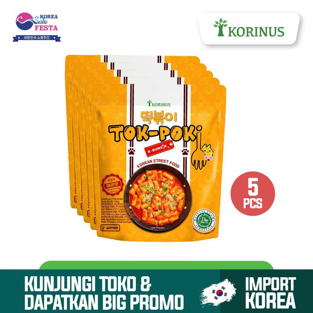 

New Produk Paket Hemat Korinus K - Bunsik Tokpoki 5 Pcs