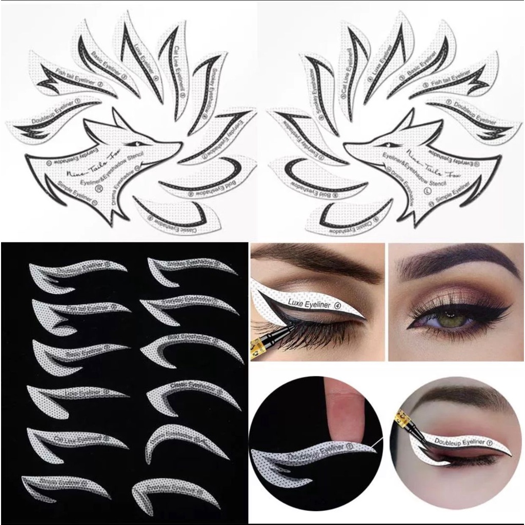 rcsbeauty - cetakan eyeliner alat bantu membuat eyeliner