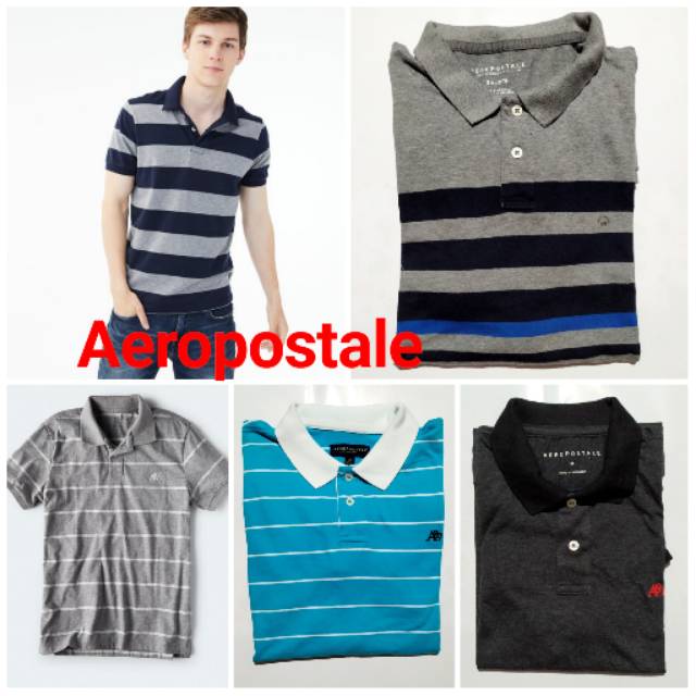 KAOS POLO AEROPOSTALE POLO SHIRT KAOS KERAH