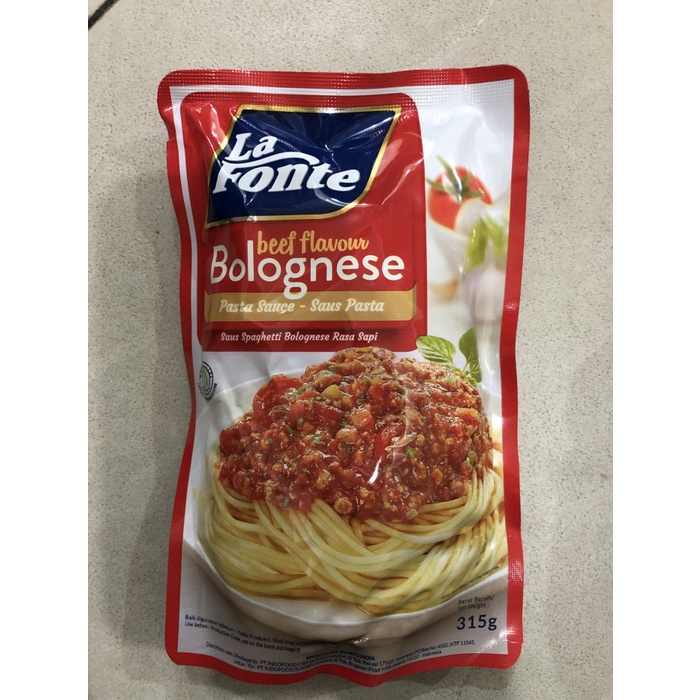 

PASTA-ANEKA- SOAS LAFONTE BOLOGNESE 315 GR -ANEKA-PASTA.