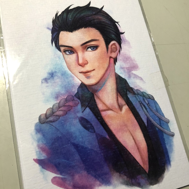 yuri katsuki artprint yuri on ice fanmerch