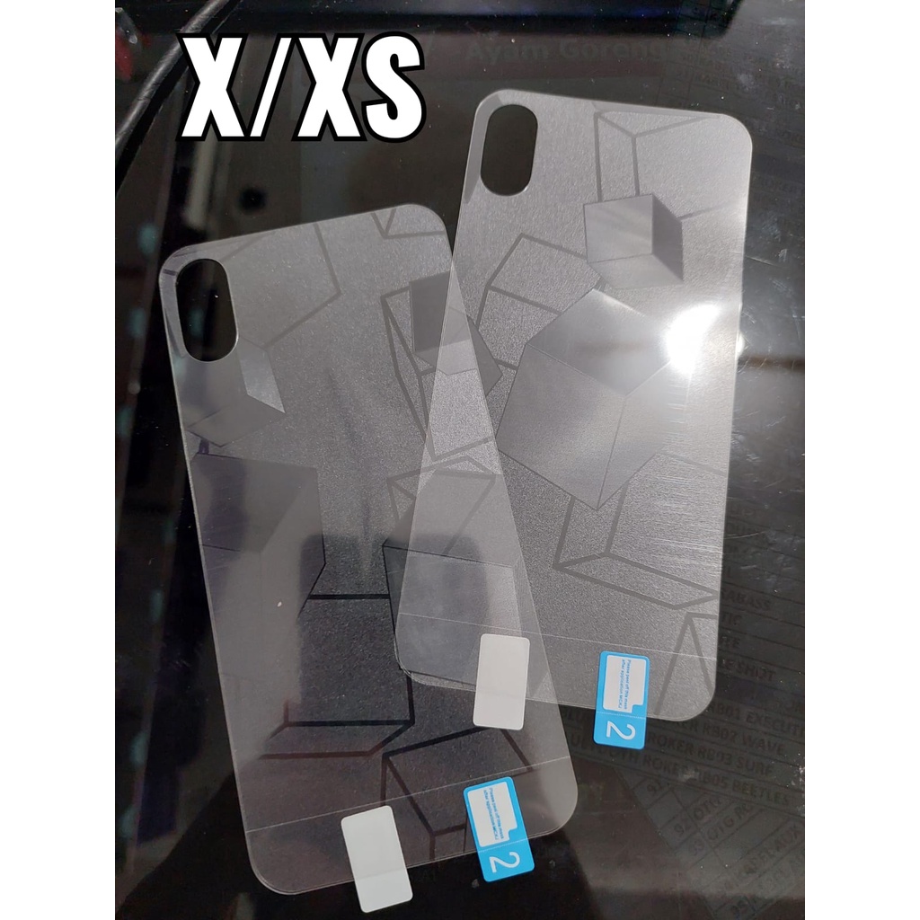 BACK SKIN GLITTER CUBE iPhone 7 Plus 8 Plus X XS XR XS MAX 11 11 Pro Max Garskin