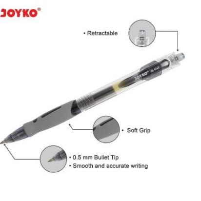 

Top Brand Pulpen / Bolpen Gel Pen (Pena Jel) Joyko GP-265 Q Gel