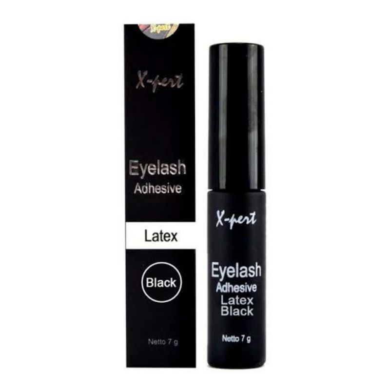 X-PERT Eyelash Adhesive LATEX Black &amp; White | Lem Bulu Mata XPERT