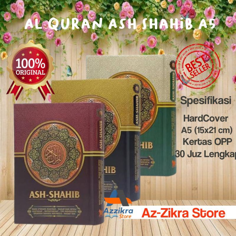 Al Quran Terjemah Ash Shahib Assahib A5 Rasm Utsmani Asli Shopee Indonesia