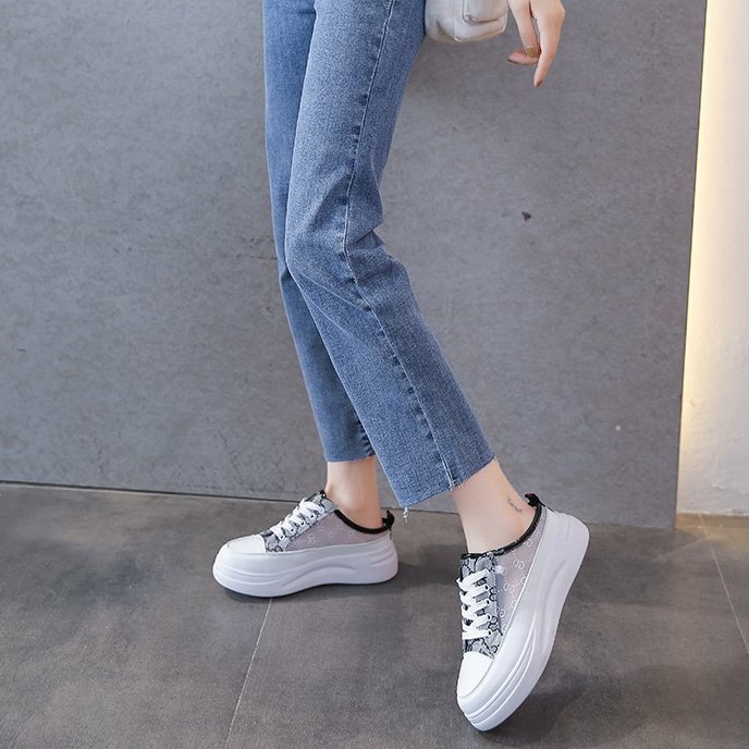 FD Sandal Sepatu Import Kekinian Sendal Cewek Korea Terbaru Slip On DI-063