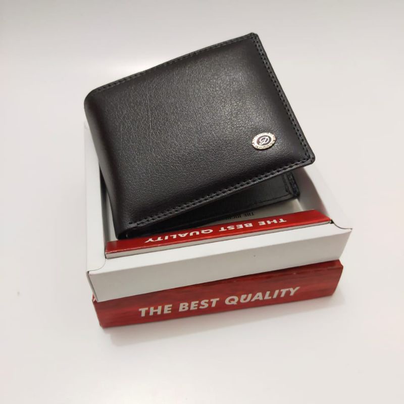 Dompet Pria 3 Dimensi Berkualitas Bahan kulit Oscar logo random