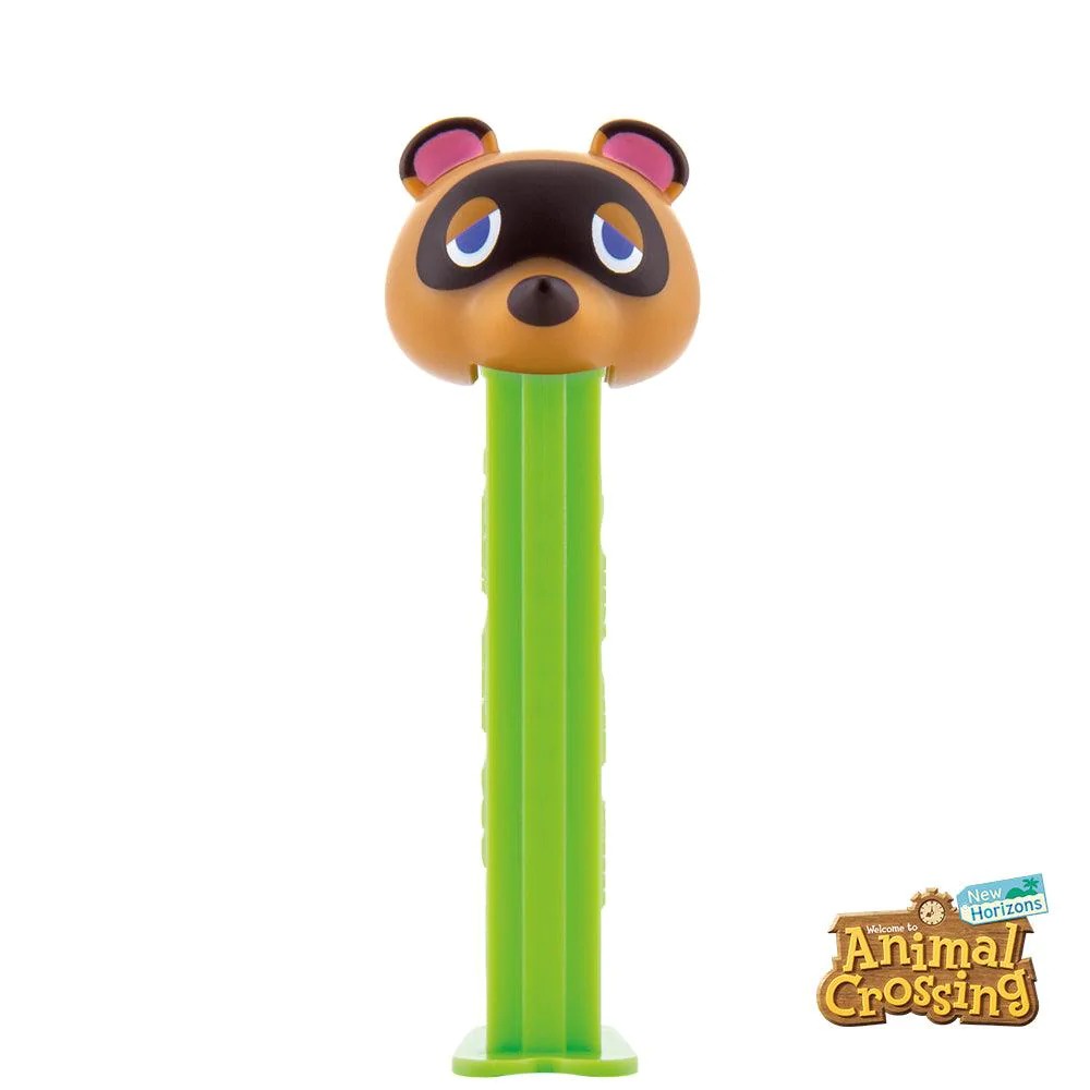 

PEZ Candy Nintendo Animal Crossing - Tom Nook with 2 PEZ Candy Refills (1 Cherry & 1 Lemon)