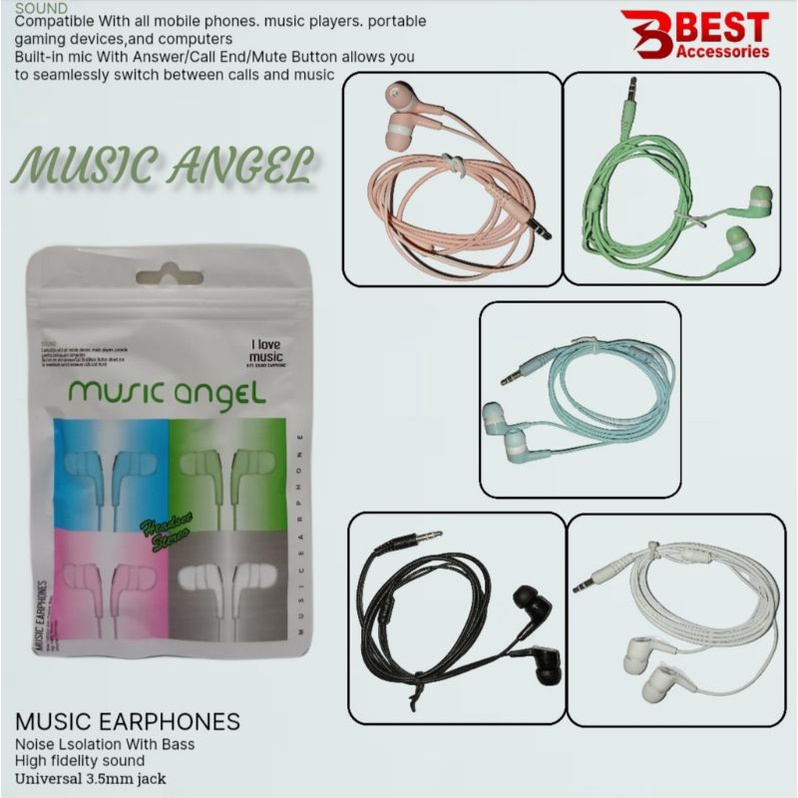 HF HEADSET MUSIC ANGEL MACARON