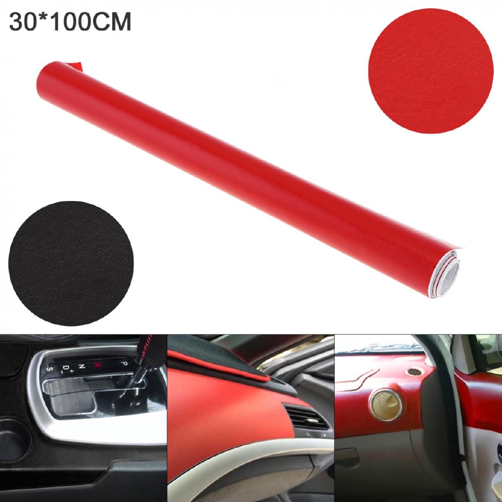 Stiker Dekorasi Modifikasi Interior Mobil Bahan Pvc 2 Warna