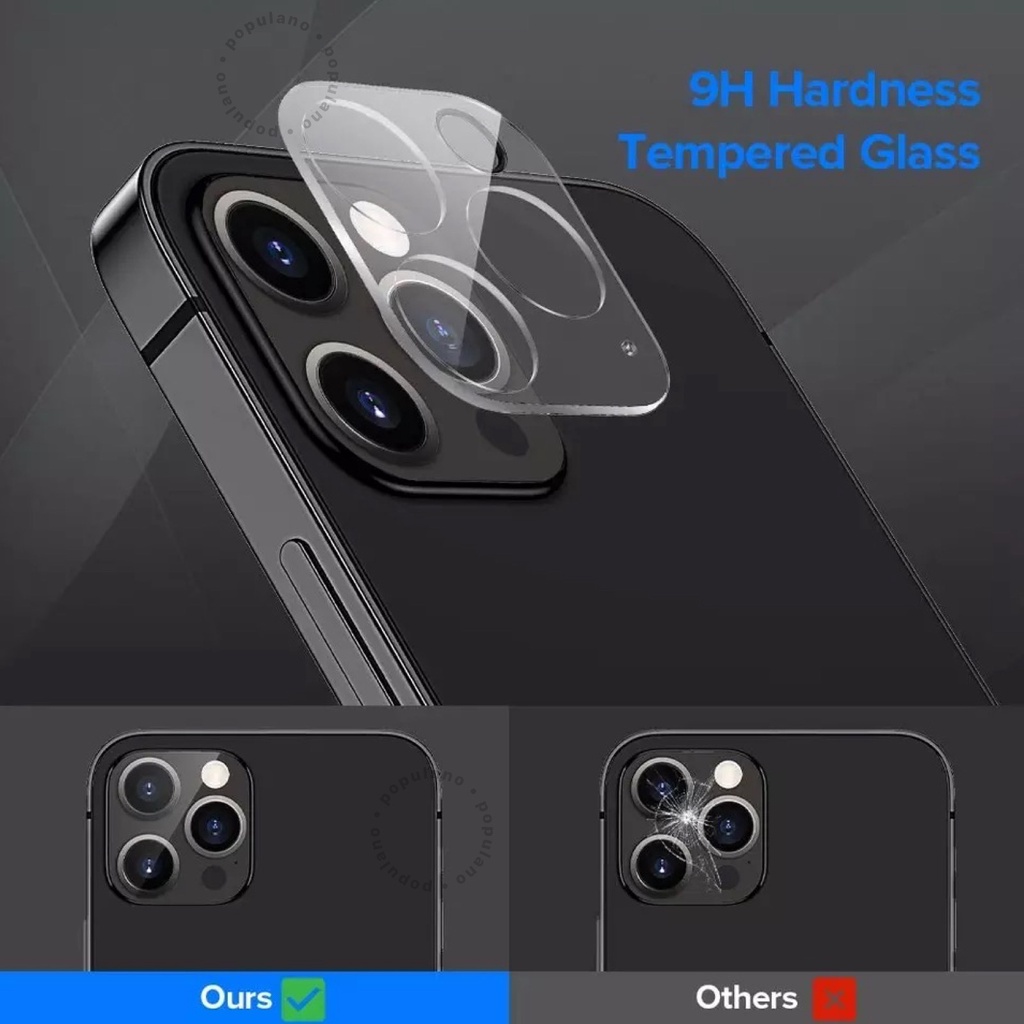 Camera Tempered Glass iPhone Lens Protector Pelindung Lensa Apple Anti Gores Kamera iPhone Antigores