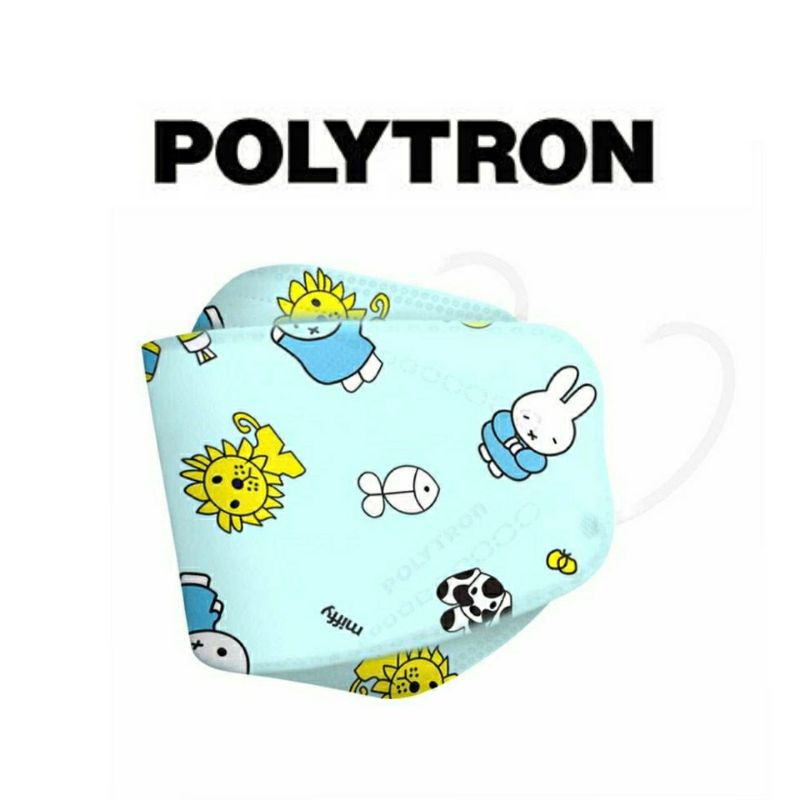 Masker Anak Polytron Hana Kids 4ply