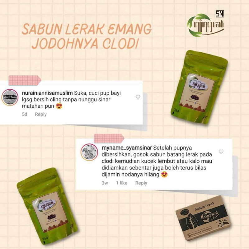 SABUN LERAK NINGRAT | RAMAH LINGKUNGAN | SABUN CAIR | LERAK BATANG