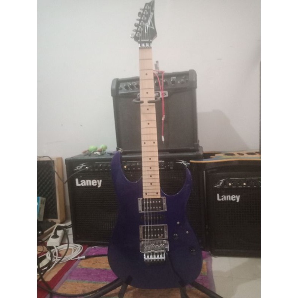 Ibanez RG270 Jewel blue original Korea hologram Bahana