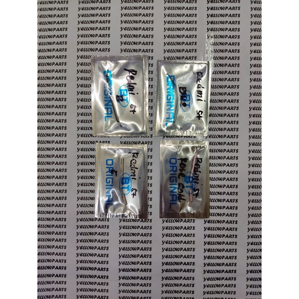 PERNIK RUBBER TOMBOL LUAR PLASTIK ON OFF VOLUME XIAOMI REDMI 5 PLUS