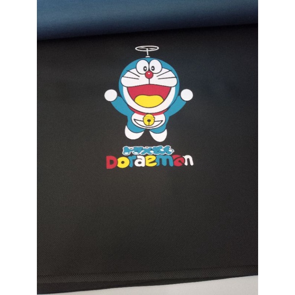 cover/kulit jok motor motif gambar Doraemon kecil