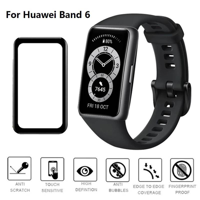 Pelindung Layar Smartwatch Huawei band 7 6 Pro Bahan Tpu 3D