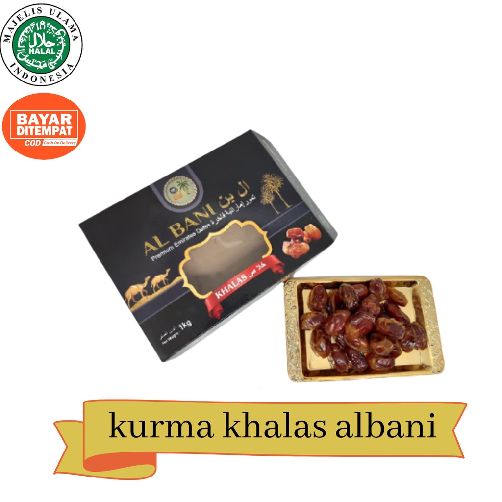 

KURMA KHALAS 1KG / KHLAS ALBANI