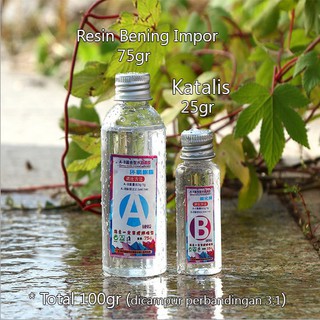 Cairan Resin Bening IMPOR Katalis Resin Clear Resin Cairan Resin Bening IMPOR Katalis Resin Clear Resin