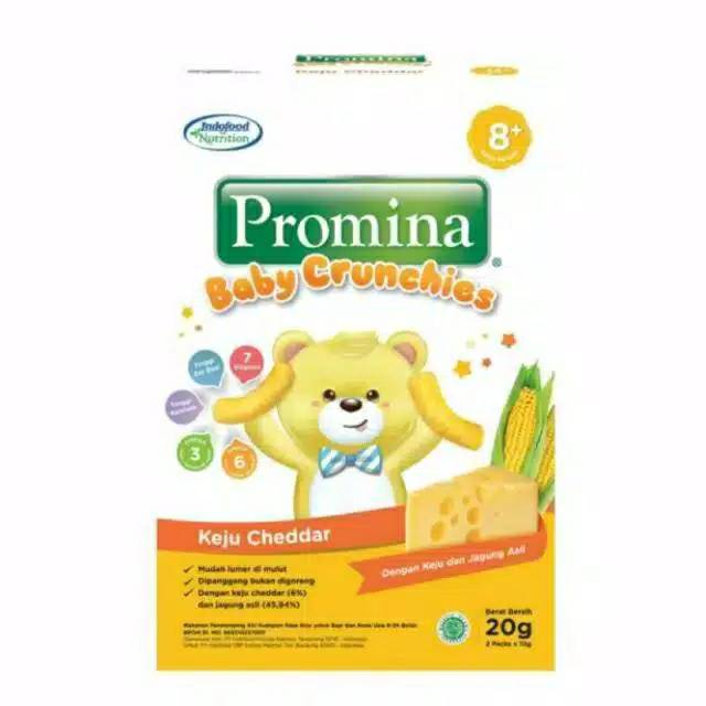 ( TERMURAH ) PROMINA BABY CRUNCHIES  20 Gr - CEMILAN BAYI 8+