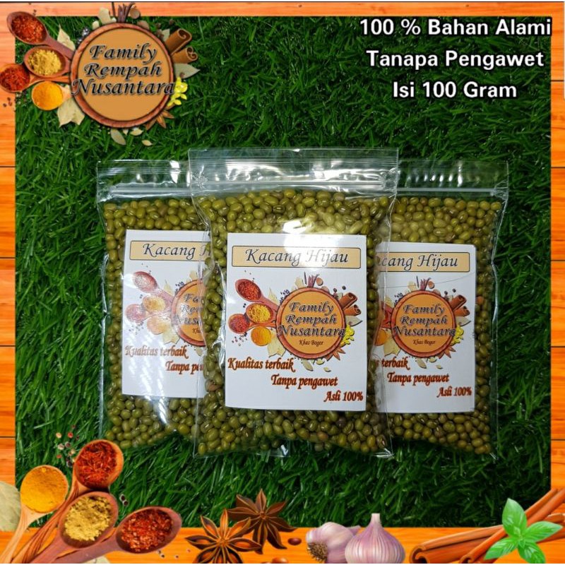 

Kacang hijau asli isi 100 gram kualitas premium tanpa bahan pengawet