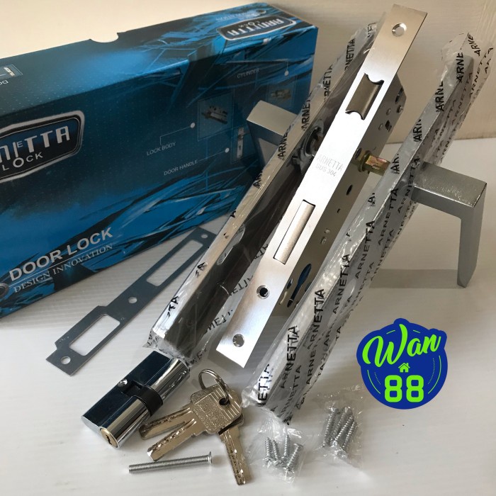 Kunci pintu besar Arnetta Stainless Sus 304 Seri Rajawali