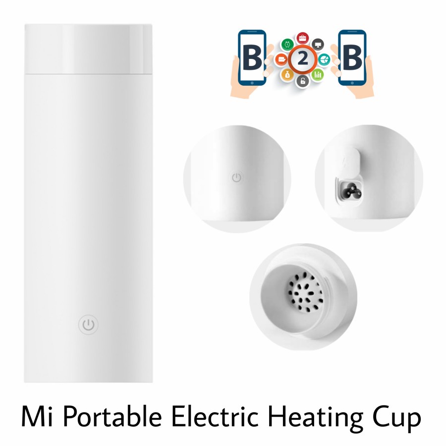 Mijia Portable Electric Heating Cup Travel Thermos