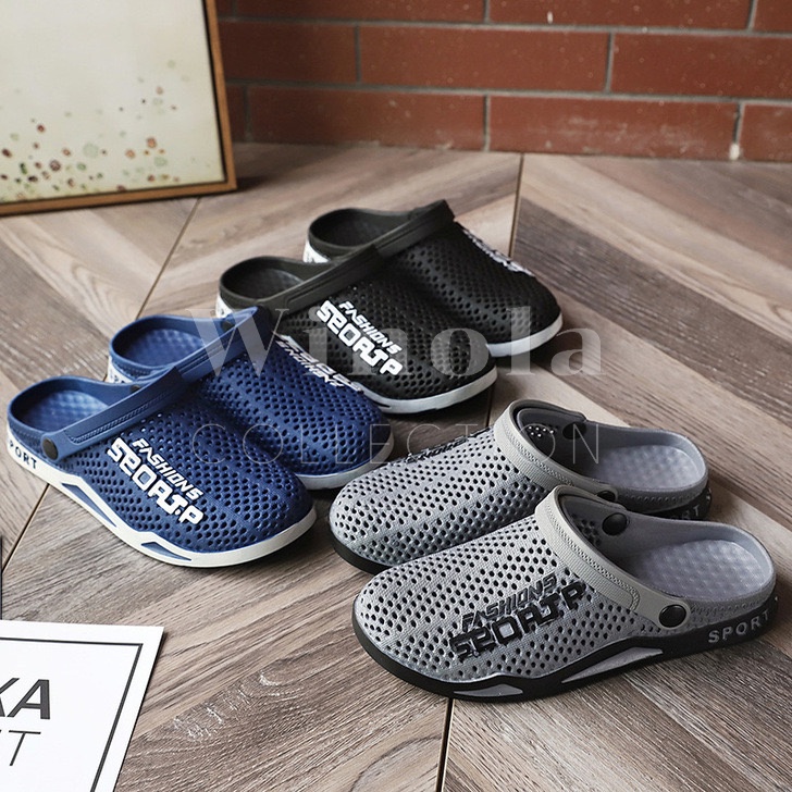 Sandal Selop Pria Import Fashion Sports  Winola Payless WNL 3881