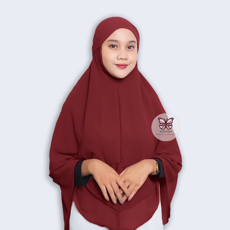 Khimar Instan Shakila XXL Khimar  Arabian Jumbo - Khimar Syar'i Jumbo - Jilbab Instan Kerudung Insta