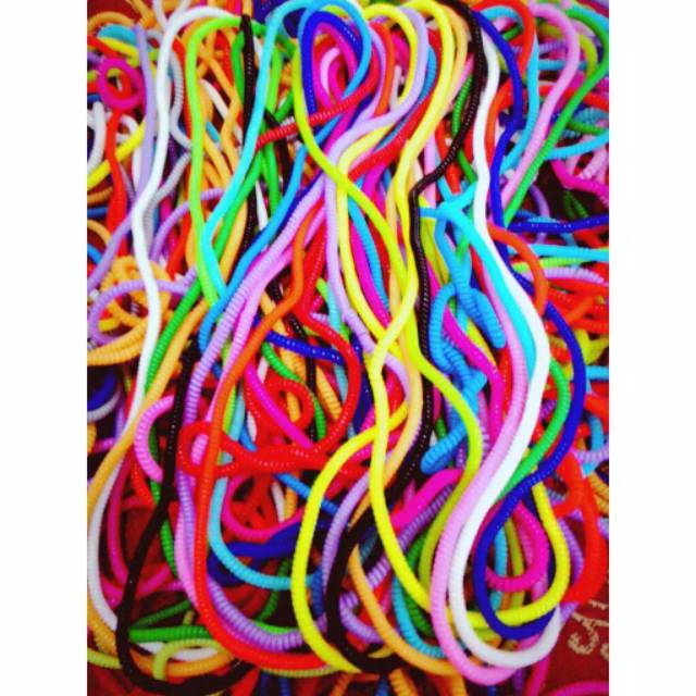 Pelindung Kabel Spiral Lilitan Kabel Warna Cord Protecor Hp