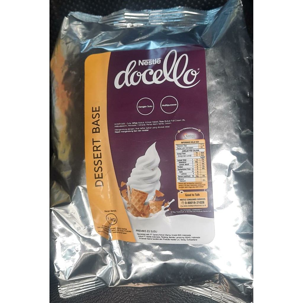 

Nestle Docello Dessert Base 1 kg / 1000 gram