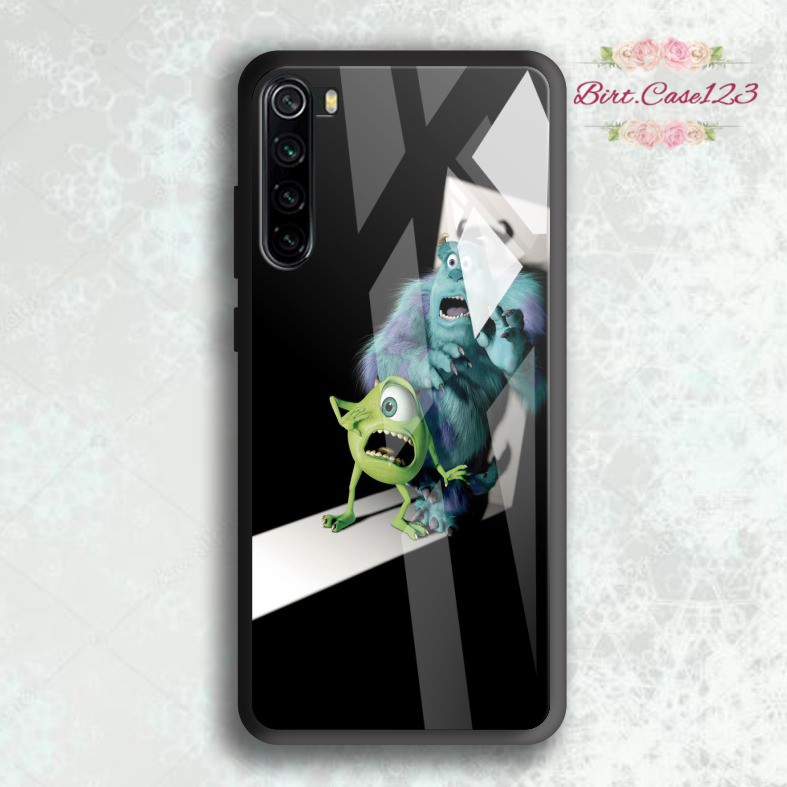 Case softcase silikon Gambar MONSTER INC back case glass oppo samsung vivo xiaomi realme all type