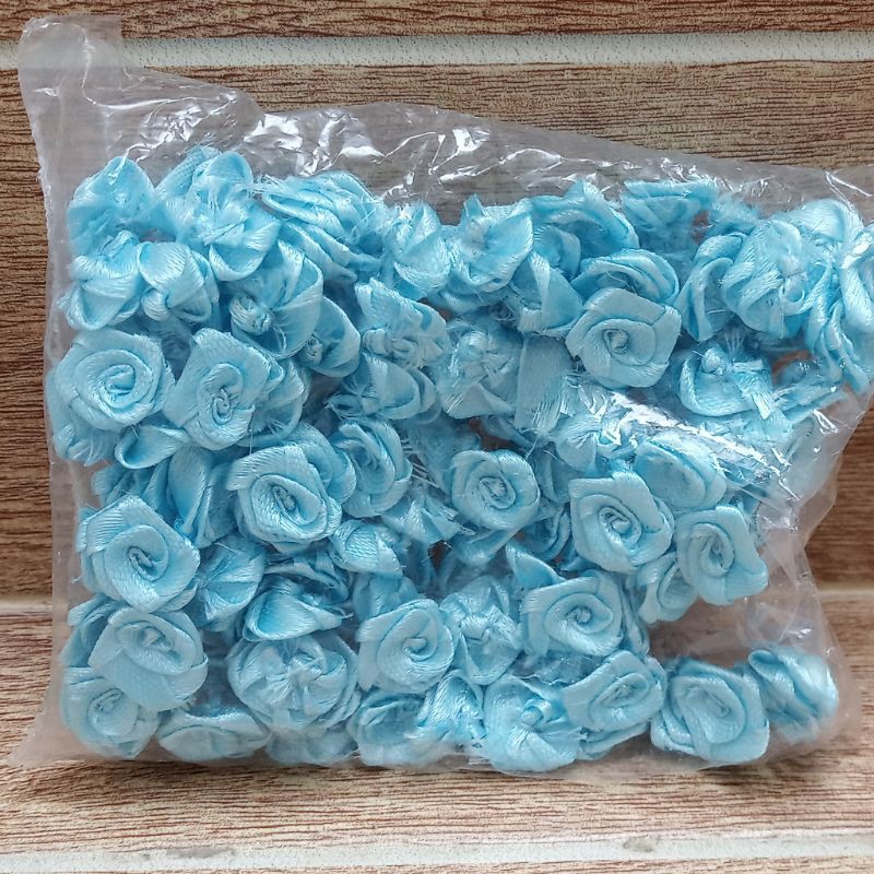 Isi 144 pcs bunga mawar rose 1/2 inch