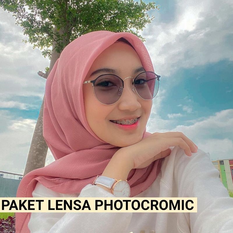 KACAMATA 1301 PAKET LENSA PHOTOCROMIC
