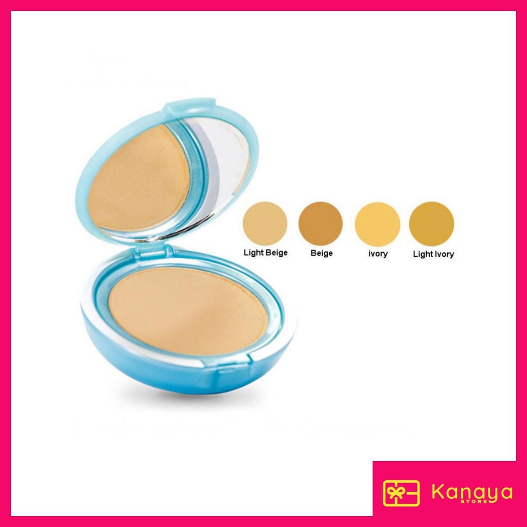 (BISA COD) Wardah Everyday Luminous Two Way Cake - Bedak TWC