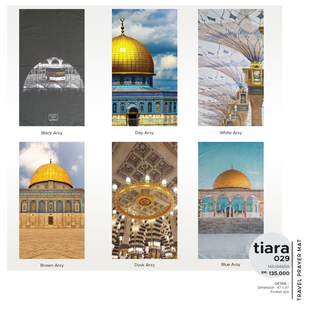 Tiara 029 Tatuis/ Sajadah Travel