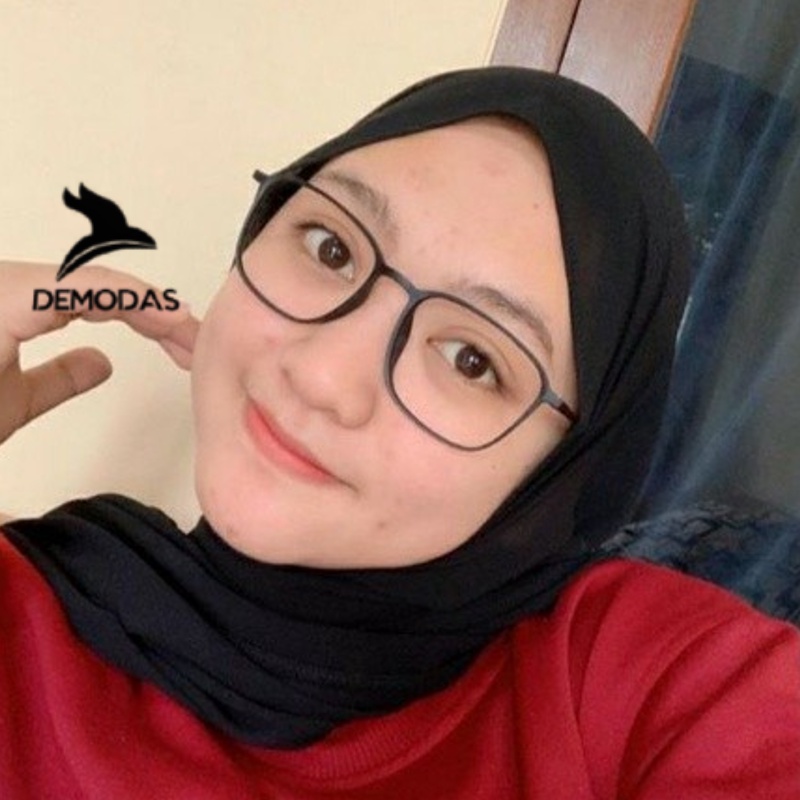 Kacamata Lentur Kotak (Anti Radiasi Photocromic Blueray Bluecromic) Normal Minus Silinder 2225 Kacamata minus wanita kacamata wanita demodass Demodas Glasses