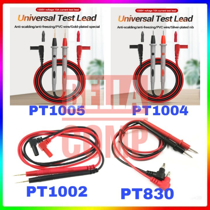 KABEL MULTIMETER KABEL MULTITESTER KABEL AVOMETER  DIGITAL 10A 1000V,ALAT TES ARUS LISTRIK
