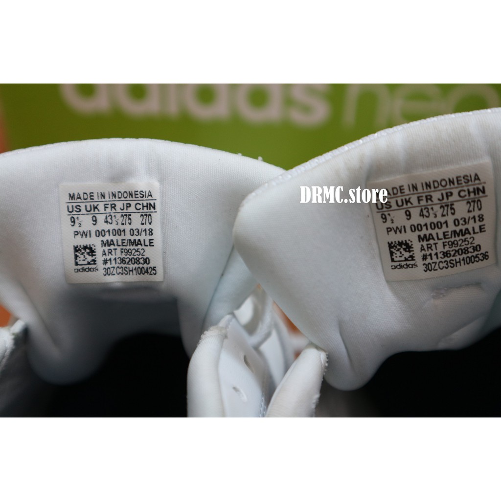 BNIB Adidas Neo Advantage White List Navy F99252 Sneakers Original | Shopee  Indonesia