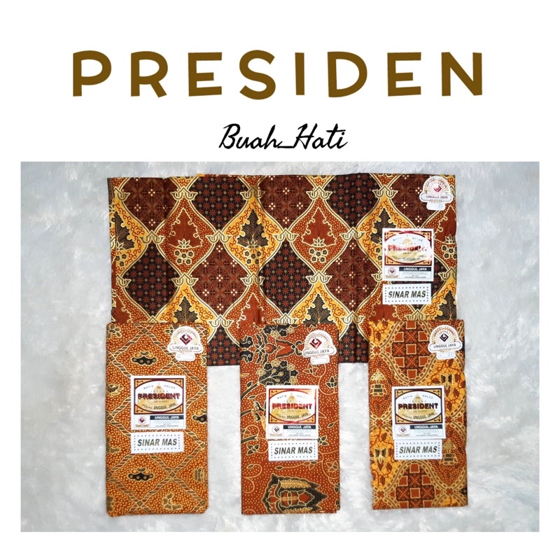 KAIN JARIK / KAIN BATIK KATUN PRESIDEN