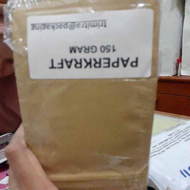 Stand Pouch Full Kraft 50-100gr/plastik Klip/kemasan Kopi Coffee Bag