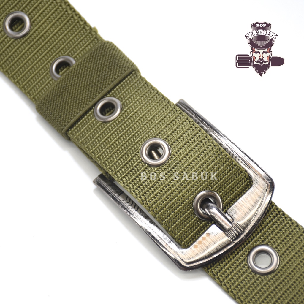 Ikat Pinggang Pria Nylon Canvas Terbaru Sabuk Pria Tactical Military Gesper Kanvas Nylon Men Belt-BS223